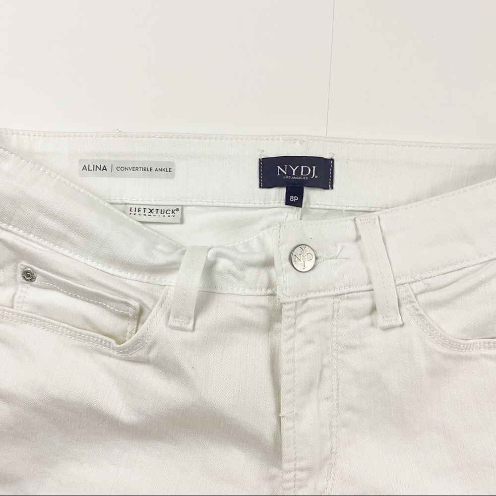 NYDJ Alina Convertible Ankle Jeans Size 8P NWT - Picture 3 of 4